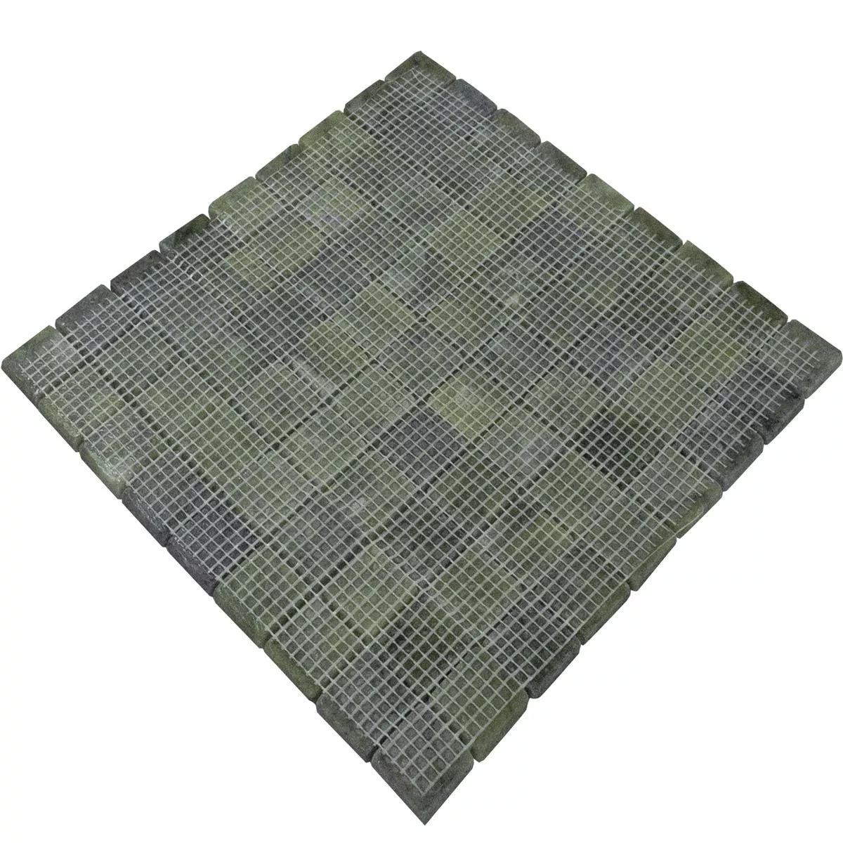 Marmor Naturstein Mosaik Fliesen Valendria Verde Grün 8 Marmor Naturstein Mosaik Fliesen Valendria Verde Grün – Bild 6