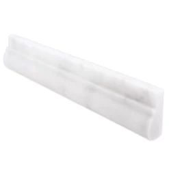 Marmor Profil Natursteinfliesen Treviso Weiss