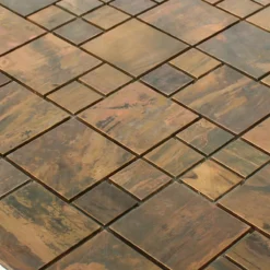 Metall Kupfer Mosaikfliesen Myron Kombi -Mosafil Shop metall kupfer mosaikfliesen myron kombi 2 12
