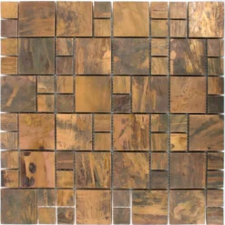 Metall Kupfer Mosaikfliesen Myron Kombi -Mosafil Shop metall kupfer mosaikfliesen myron kombi 4 27