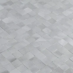 Alternative view of Metall Mosaik Fliesen Alice Silber Selbstklebend