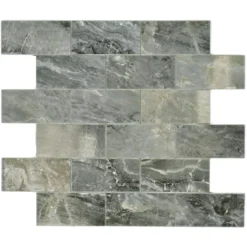 Metall Mosaikfliesen Elsanor Selbstklebend Steinoptik Grau -Mosafil Shop metall mosaikfliesen elsanor selbstklebend steinoptik grau 4 5