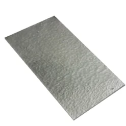 Metro Glasfliese Subway Silver Corrugated 7,5x15cm -Mosafil Shop metro glasfliese subway silver corrugated 7 5x15cm 2 27