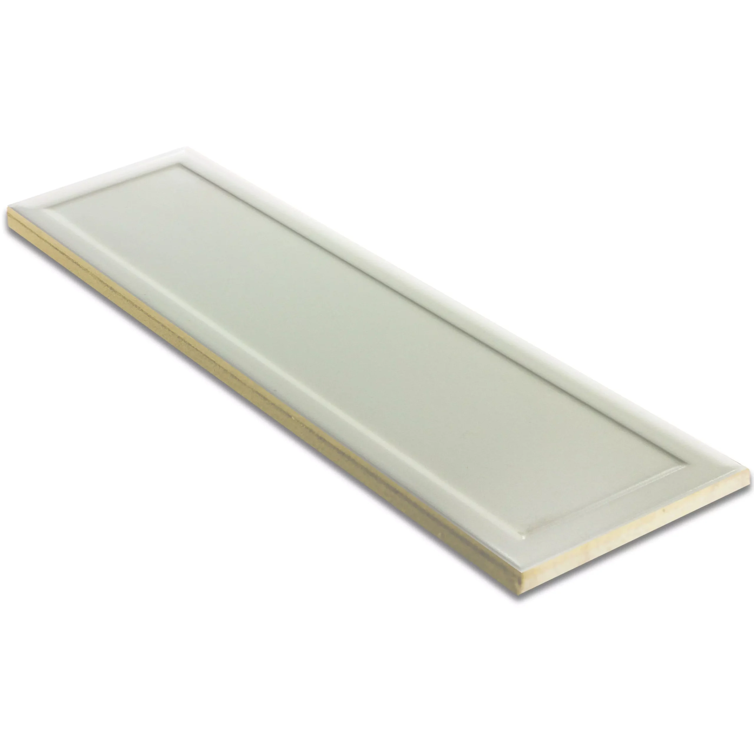 Metro Wandfliese Kennedy Hellgrau 10x30cm 4 Metro Wandfliese Kennedy Hellgrau 10x30cm – Bild 2