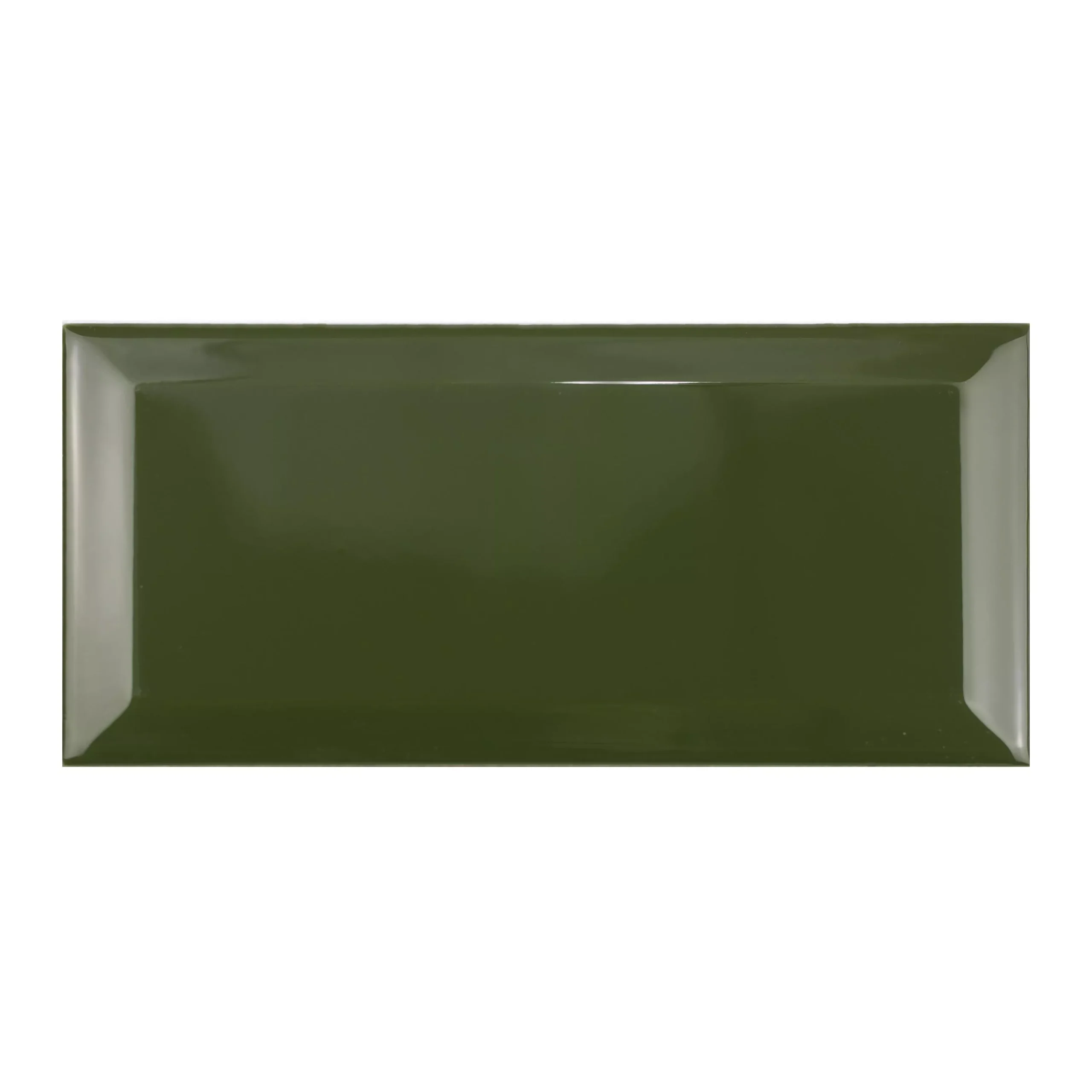 Metro Wandfliesen Brasilia Facette 7,5x15x0,7cm Verde Botella 3 Metro Wandfliesen Brasilia Facette 7,5x15x0,7cm Verde Botella