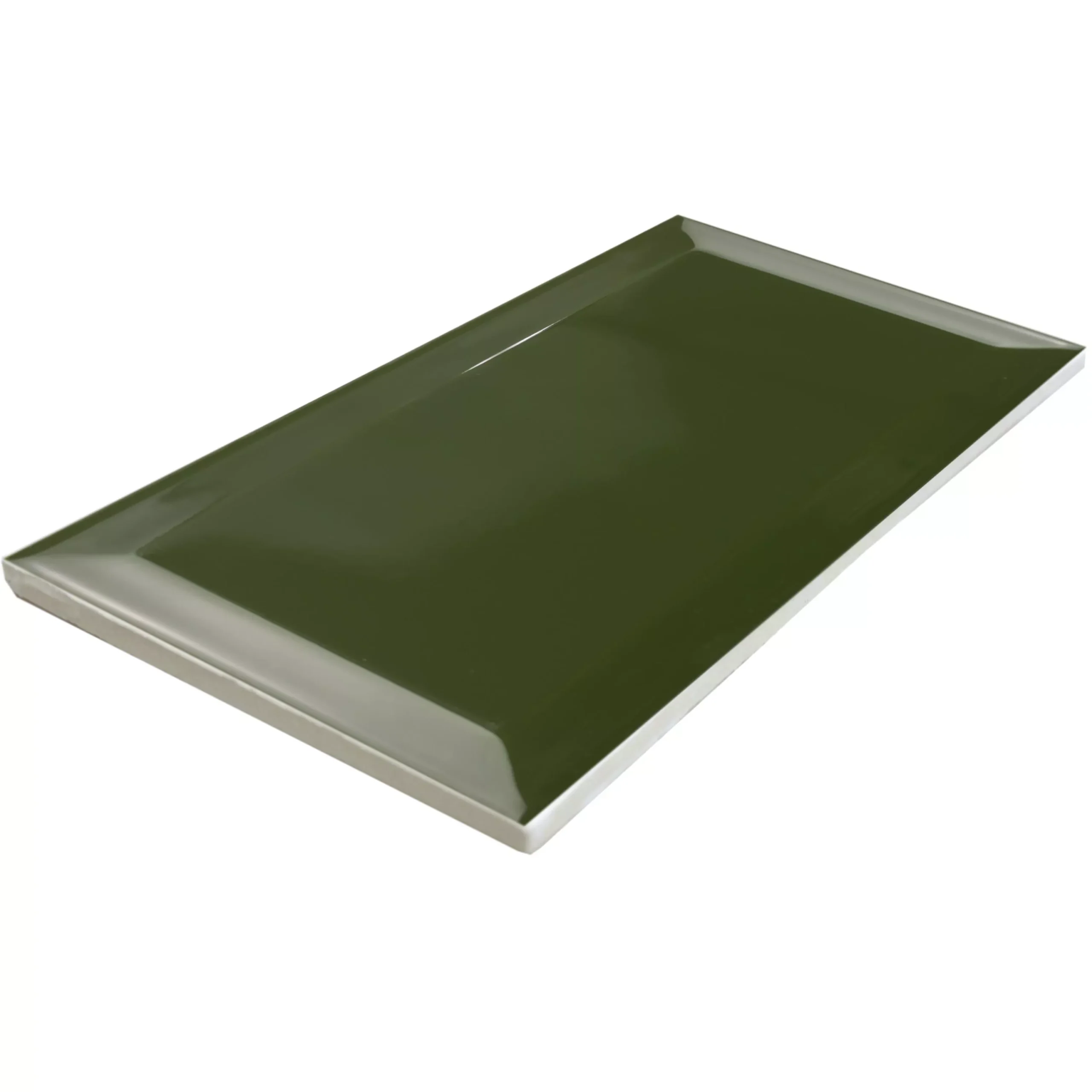 Metro Wandfliesen Brasilia Facette 7,5x15x0,7cm Verde Botella 4 Metro Wandfliesen Brasilia Facette 7,5x15x0,7cm Verde Botella – Bild 2