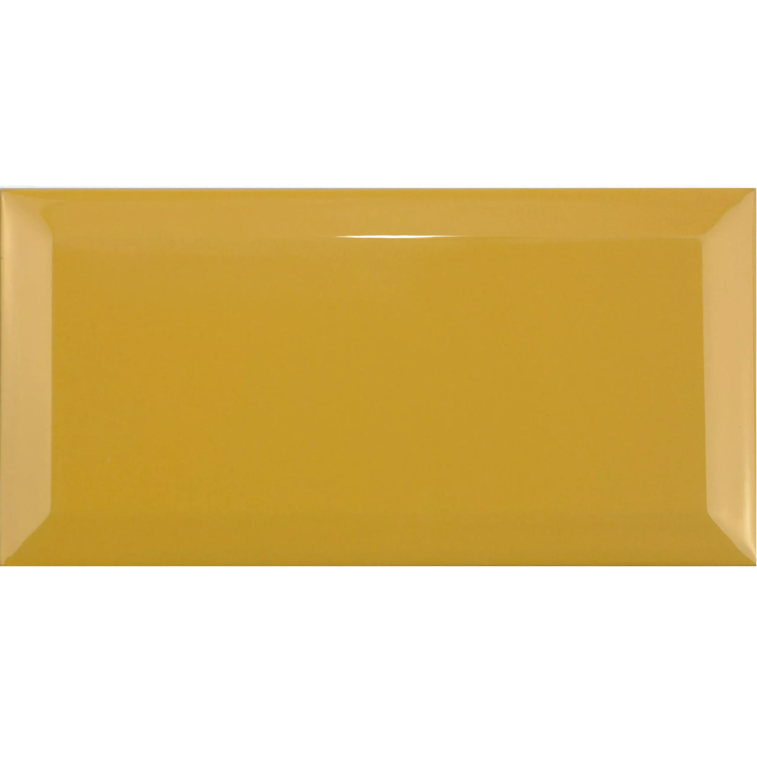 Metro Wandfliesen Brussel Facette 10x20x0,7cm Amarillo Yema 3 Metro Wandfliesen Brussel Facette 10x20x0,7cm Amarillo Yema