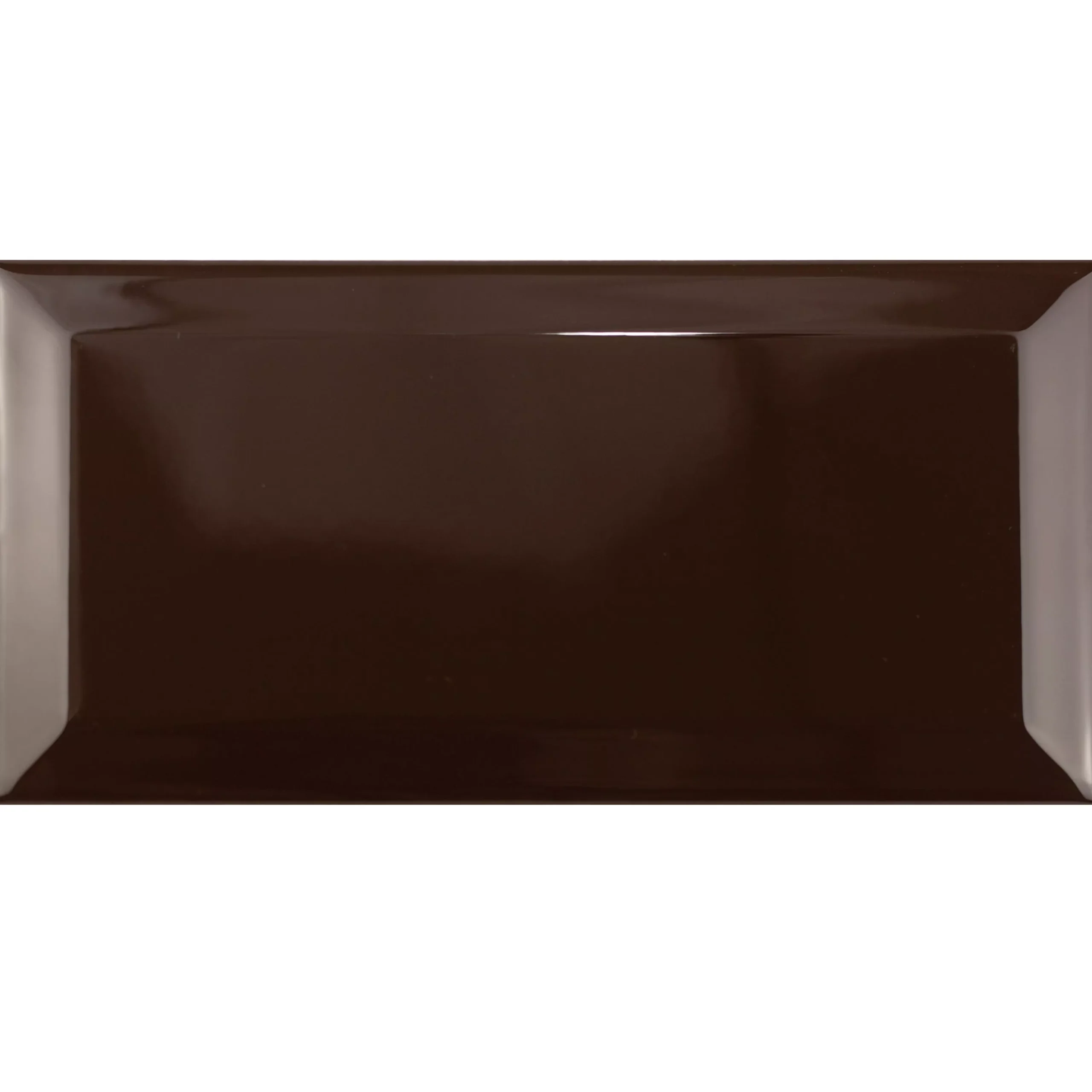 Metro Wandfliesen Brussel Facette 10x20x0,7cm Chocolate 3 Metro Wandfliesen Brussel Facette 10x20x0,7cm Chocolate