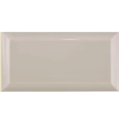 Metro Wandfliesen Brussel Facette 10x20x0,7cm Grey Mist