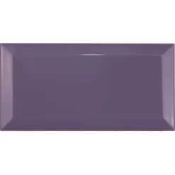 Metro Wandfliesen Brussel Facette 10x20x0,7cm Morado
