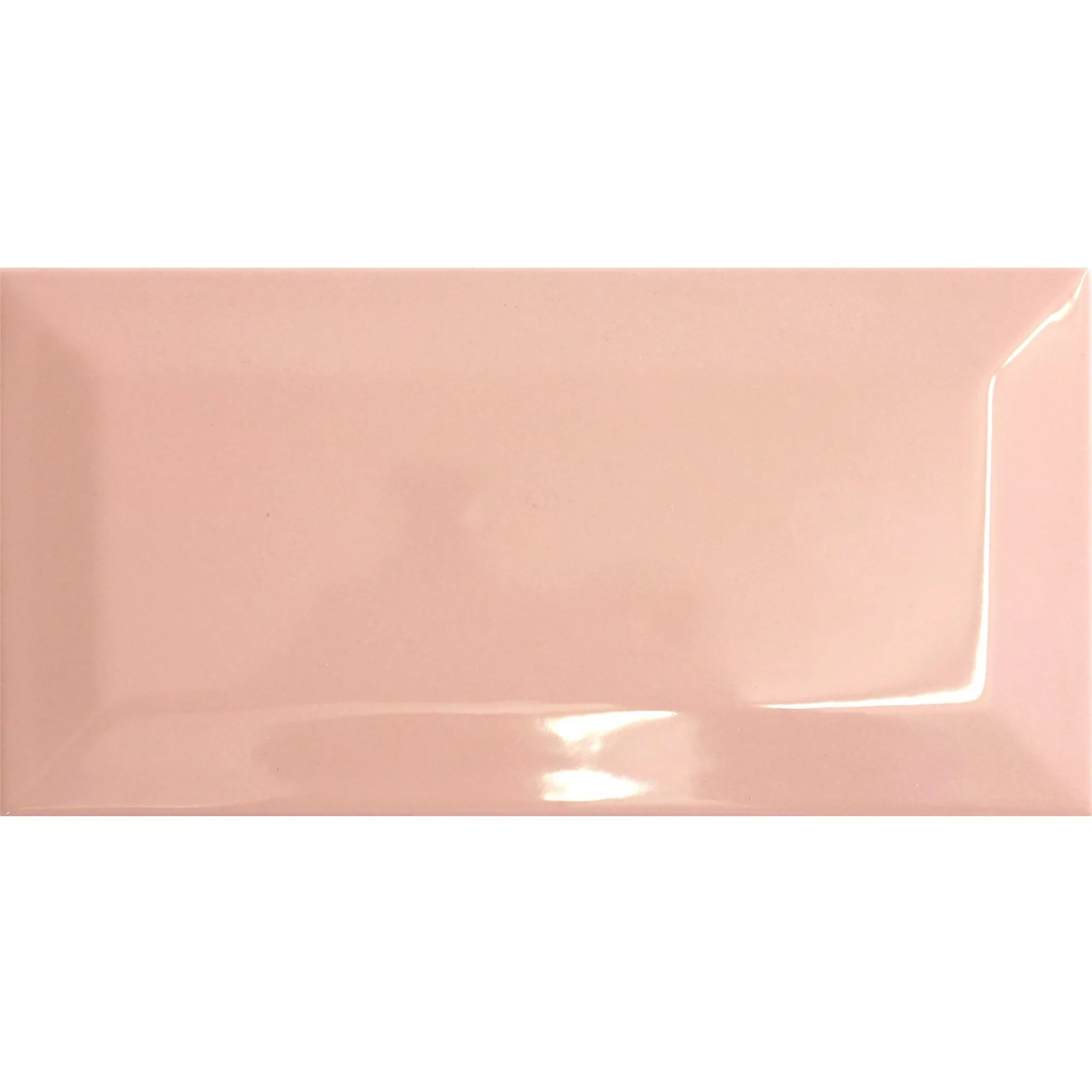 Metro Wandfliesen Colombo Pink 10x20cm 3 Metro Wandfliesen Colombo Pink 10x20cm