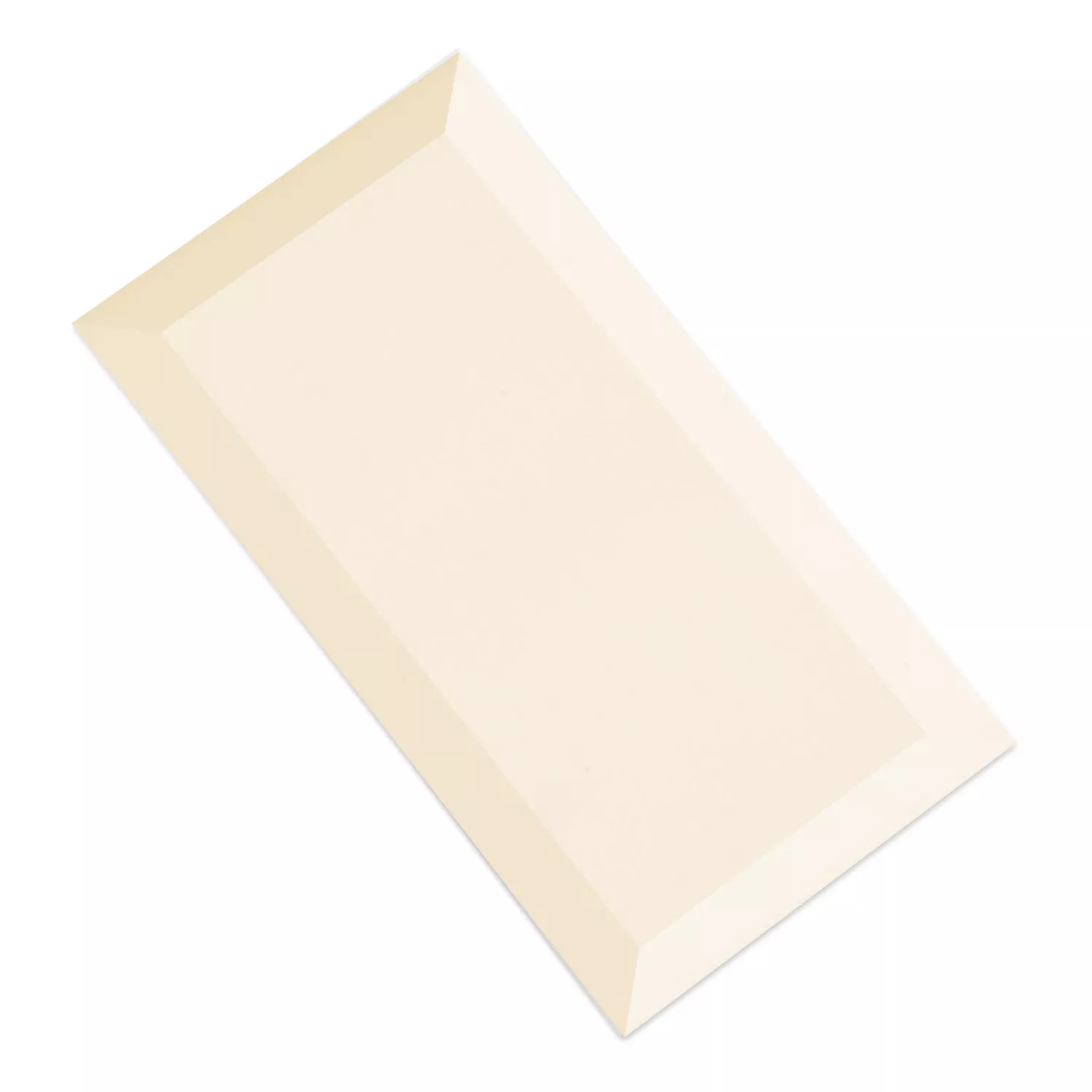 Metro Wandfliesen Siena Creme Facette 10x20cm 4 Metro Wandfliesen Siena Creme Facette 10x20cm – Bild 2