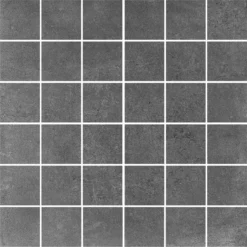 Mosaikfliese Colossus Zement-Optik Anthrazit