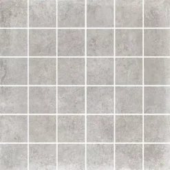 Mosaikfliese Colossus Zement-Optik Grau