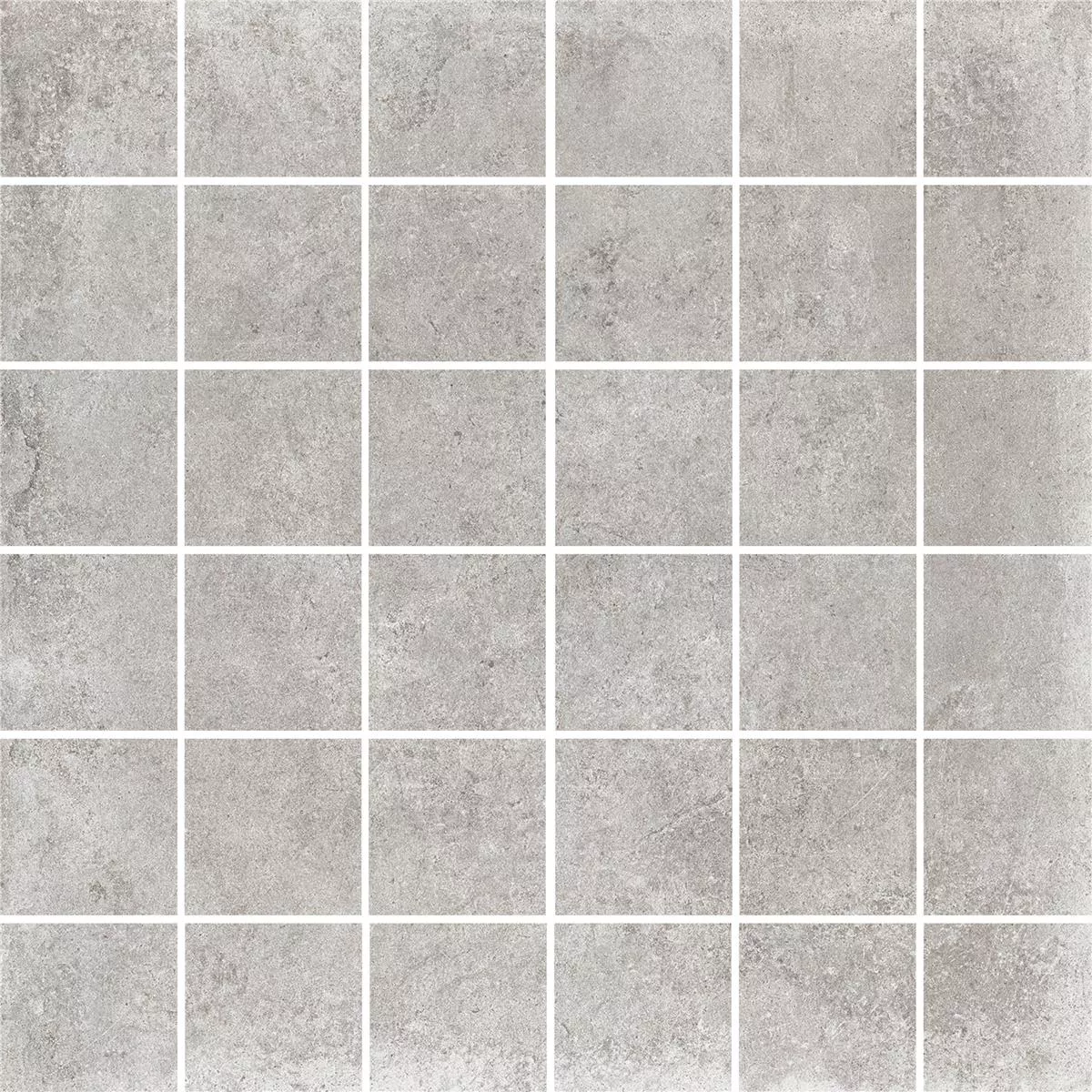 Mosaikfliese Colossus Zement-Optik Grau 3 Mosaikfliese Colossus Zement-Optik Grau