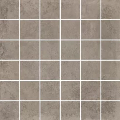 Mosaikfliese Colossus Zement-Optik Taupe