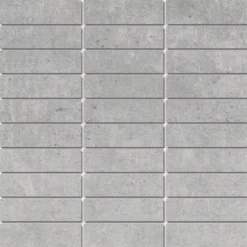 Mosaikfliese Jamaica Betonoptik Grau Stäbchen