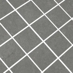 Alternative view of Mosaikfliese Zementoptik Nepal Slim Dunkelgrau