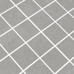 Alternative view of Mosaikfliese Zementoptik Nepal Slim Grau