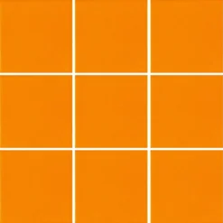 Mosaikfliesen Adventure Orange Matt