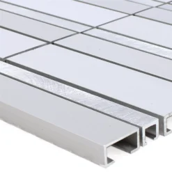 Mosaikfliesen Aluminium Gagarin Silber