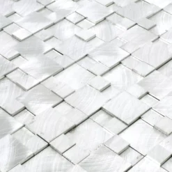 Alternative view of Mosaikfliesen Aluminium Jerica 3D