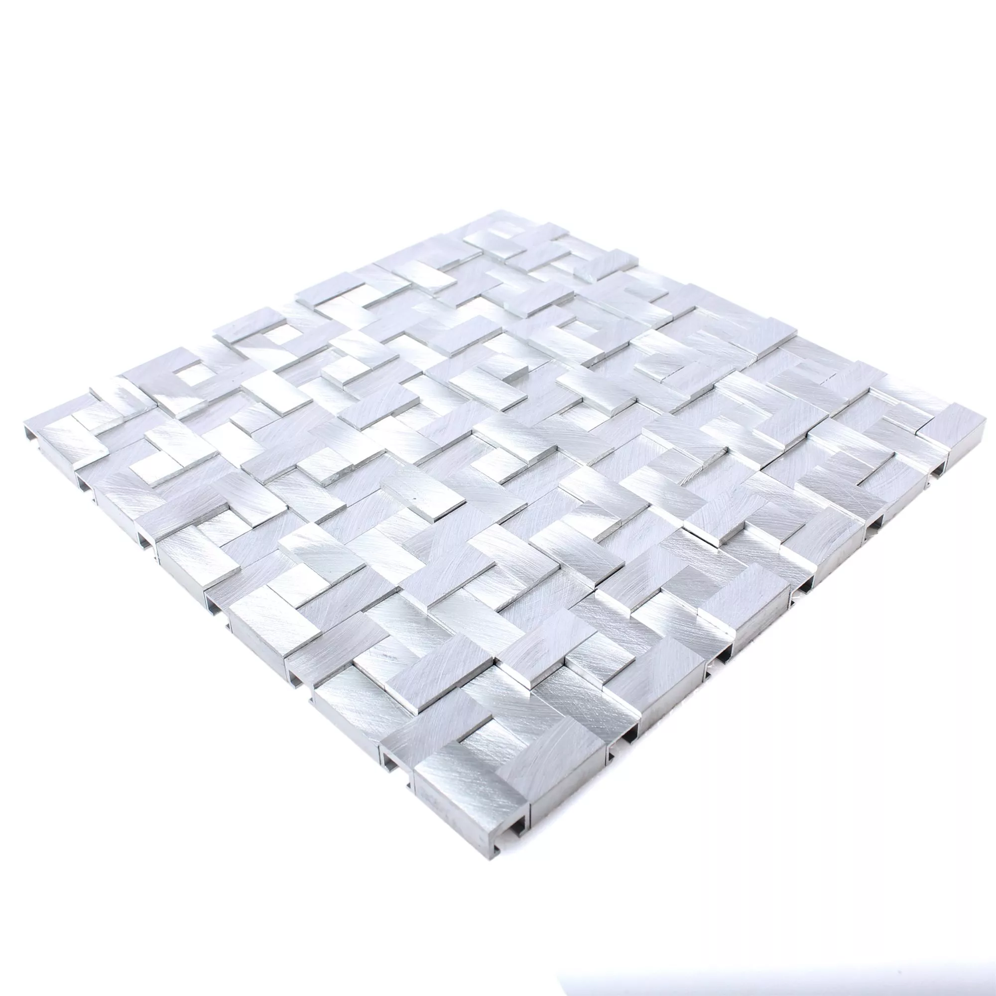 Mosaikfliesen Aluminium Metall Elvis 3D Silber 5 Mosaikfliesen Aluminium Metall Elvis 3D Silber – Bild 3