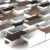Mosaikfliesen Aluminium Metall Langley 3D Kupfer Braun 1 Mosaikfliesen Aluminium Metall Langley 3D Kupfer Braun -Mosafil Shop mosaikfliesen aluminium metall langley 3d kupfer braun 1 11