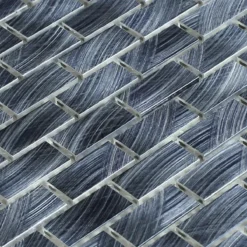 Mosaikfliesen Aluminium Schwarz 15x30x4mm -Mosafil Shop mosaikfliesen aluminium schwarz 15x30x4mm 2 50