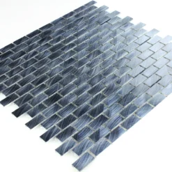 Mosaikfliesen Aluminium Schwarz 15x30x4mm -Mosafil Shop mosaikfliesen aluminium schwarz 15x30x4mm 3 82