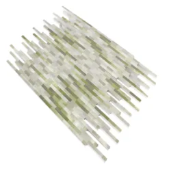 Mosaikfliesen Aluminium Wishbone Grün Silber -Mosafil Shop mosaikfliesen aluminium wishbone gruen silber 3 27