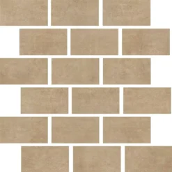 Mosaikfliesen Cairo Taupe Rechteck 6mm