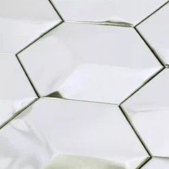 Alternative view of Mosaikfliesen Edelstahl Contender Hexagon Matt