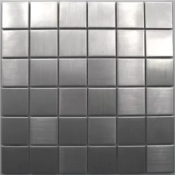 Mosaikfliesen Edelstahl Gebürstet Quadrat 48 7 Mosaikfliesen Edelstahl Gebürstet Quadrat 48 -Mosafil Shop mosaikfliesen edelstahl gebuerstet quadrat 48 3 29
