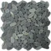 Mosaikfliesen Flusskiesel Burgas Geschnitten Schwarz -Mosafil Shop mosaikfliesen flusskiesel burgas geschnitten schwarz 1 94