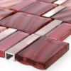 Mosaikfliesen Glas Aluminium Rot Kupfer Mix 1 Mosaikfliesen Glas Aluminium Rot Kupfer Mix -Mosafil Shop mosaikfliesen glas aluminium rot kupfer mix 1 97