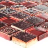 Mosaikfliesen Glas Kalkstein Marmor Lava Rot Duo -Mosafil Shop mosaikfliesen glas kalkstein marmor lava rot duo 1 7