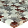 Mosaikfliesen Glas Marmor 15x15x8mm Braun 2 Mosaikfliesen Glas Marmor 15x15x8mm Braun -Mosafil Shop mosaikfliesen glas marmor 15x15x8mm braun 1 21