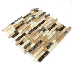 Mosaikfliesen Glas Marmor Emperador Mix 8 Mosaikfliesen Glas Marmor Emperador Mix -Mosafil Shop mosaikfliesen glas marmor emperador mix 3 61