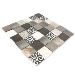 Mosaikfliesen Glas Naturstein Aluminium Valdivia Braun 8 Mosaikfliesen Glas Naturstein Aluminium Valdivia Braun -Mosafil Shop mosaikfliesen glas naturstein aluminium valdivia braun 3 51