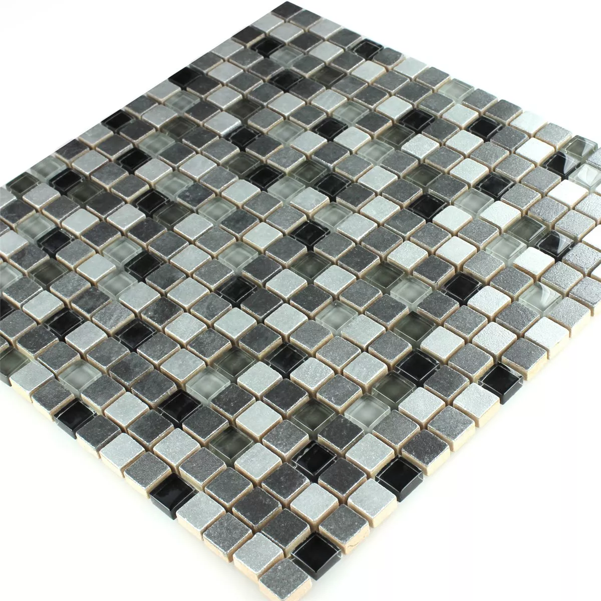 Mosaikfliesen Glas Naturstein Mix 5 Mosaikfliesen Glas Naturstein Mix – Bild 3