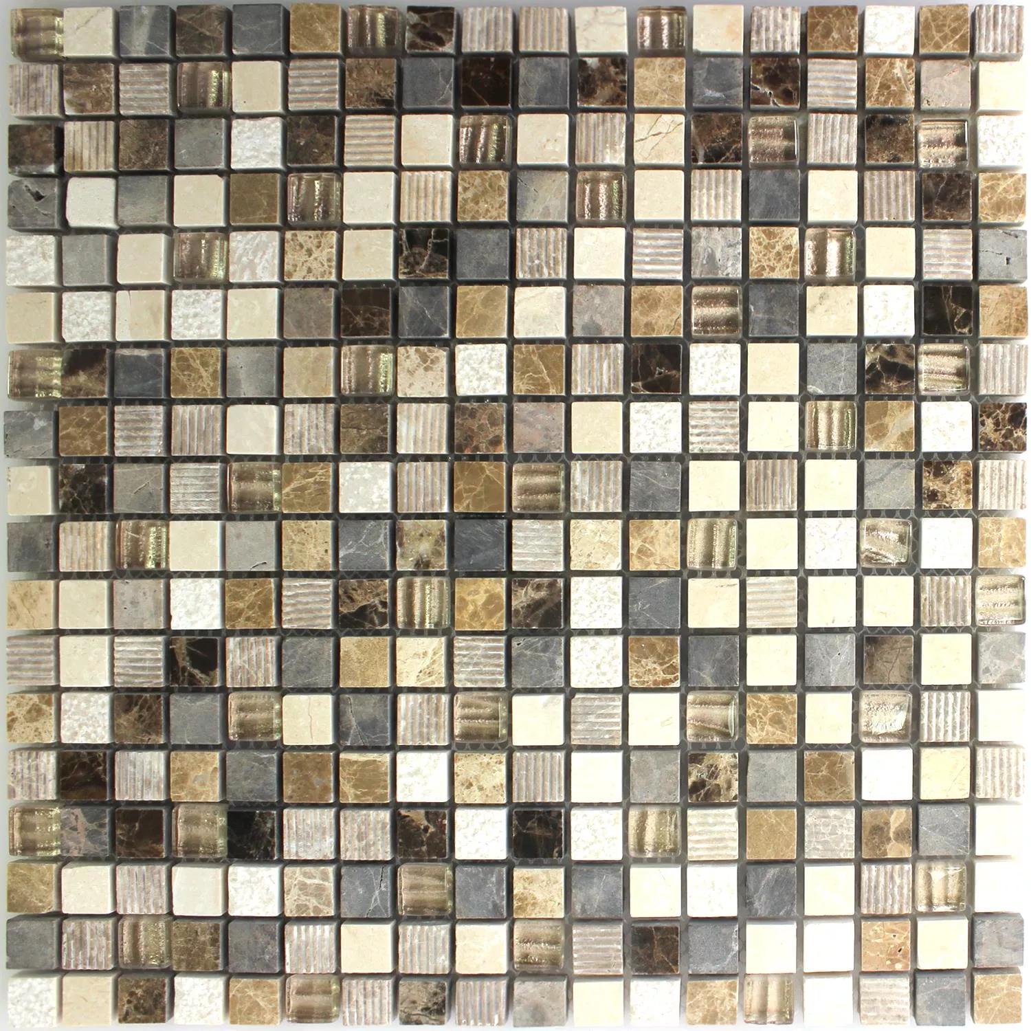 Mosaikfliesen Glas Naturstein Sonara Caramel Mix 6 Mosaikfliesen Glas Naturstein Sonara Caramel Mix – Bild 4
