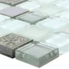 Mosaikfliesen Glas Resin Edelstahl Mix Gramos Weiss 2 Mosaikfliesen Glas Resin Edelstahl Mix Gramos Weiss -Mosafil Shop mosaikfliesen glas resin edelstahl mix gramos weiss 1 16
