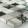 Mosaikfliesen Glas Sandstein Edelstahl Grau 1 Mosaikfliesen Glas Sandstein Edelstahl Grau -Mosafil Shop mosaikfliesen glas sandstein edelstahl grau 1 52