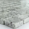 Mosaikfliesen Granit 23x23x8mm Grau Weiss