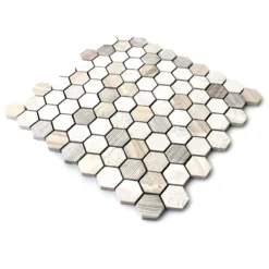 Mosaikfliesen Hexagon Naturstein Beige Braun 8 Mosaikfliesen Hexagon Naturstein Beige Braun -Mosafil Shop mosaikfliesen hexagon naturstein beige braun 3 56