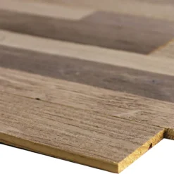 Mosaikfliesen Holz Paris Selbstklebend Braun Beige