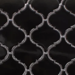 Alternative view of Mosaikfliesen Keramik Florentiner Schwarz Glänzend