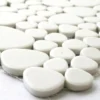 Mosaikfliesen Keramik Flusskiesel Optik Weiss Glänzend -Mosafil Shop mosaikfliesen keramik flusskiesel optik weiss glaenzend 1 62