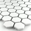 Mosaikfliesen Keramik Hexagon Weiss Matt H23 1 Mosaikfliesen Keramik Hexagon Weiss Matt H23 -Mosafil Shop mosaikfliesen keramik hexagon weiss matt h23 1 67